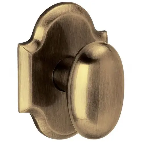 Single 5024 Knob Less Rose Antique Brass Finish Single 5024 Knob Less Rose Antique Brass Finish
