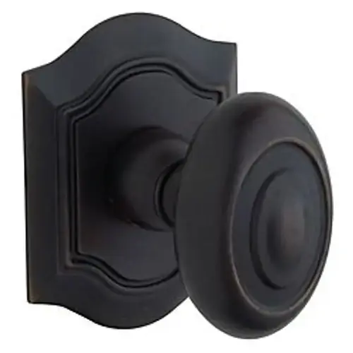 Single 5077 Knob Less Rose Distressed Oil Rubbed Bronze Finish Single 5077 Knob Less Rose Distressed Oil Rubbed Bronze Finish