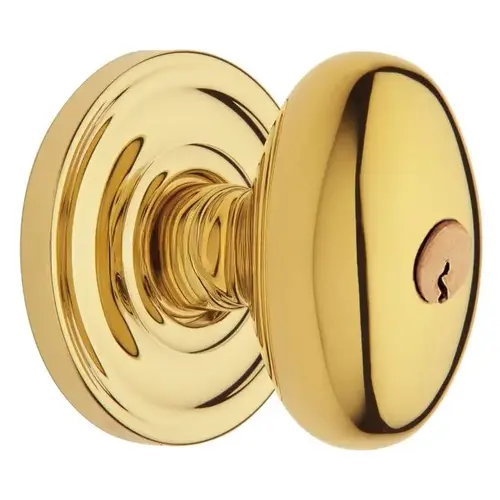 5226 Thick Door Egg Knob Full Dummy Lifetime Brass Finish 5226 Thick Door Egg Knob Full Dummy Lifetime Brass Finish