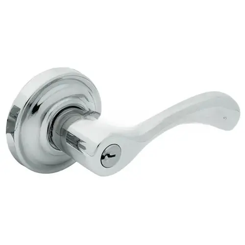 Left Hand 5248 Classic Lever Standard Keyed Entry Bright Chrome Finish Left Hand 5248 Classic Lever Standard Keyed Entry Bright Chrome Finish