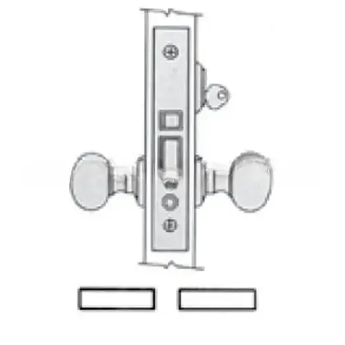 Left Hand Reverse Lever Strength Interior Corridor / Office 2-3/4" Backset Mortise Lock Body Unlacquered Brass Finish Left Hand Reverse Lever Strength Interior Corridor / Office 2-3/4" Backset Mortise Lock Body Unlacquered Brass Finish