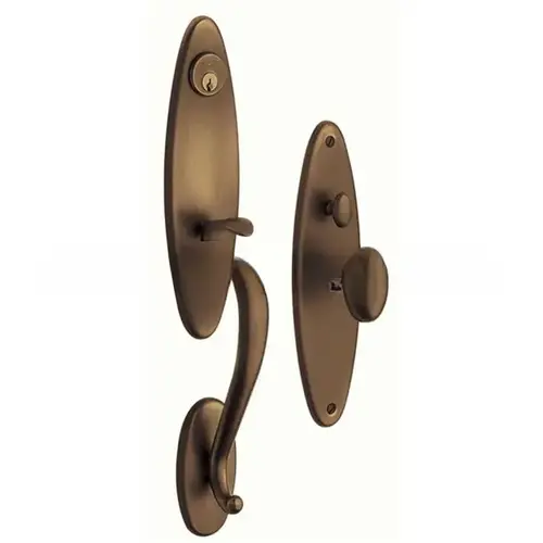Springfield Double Cylinder Entry Mortise Trim Antique Brass Finish Springfield Double Cylinder Entry Mortise Trim Antique Brass Finish
