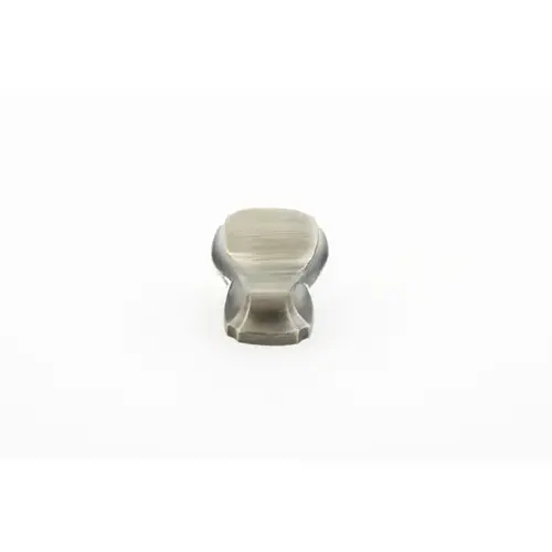 1-3/8" Empire Square Cabinet Knob Antique Nickel Finish