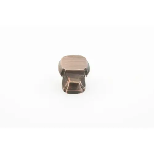 1-3/8" Empire Square Cabinet Knob Empire Bronze Finish