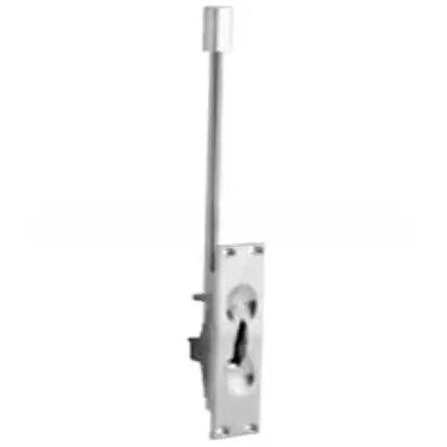 12" Manual Flush Bolt for Metal Door Bright Chrome Finish 12" Manual Flush Bolt for Metal Door Bright Chrome Finish