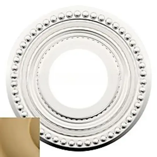 2" Beaded Single Dummy Rose Vintage Brass Finish 2" Beaded Single Dummy Rose Vintage Brass Finish