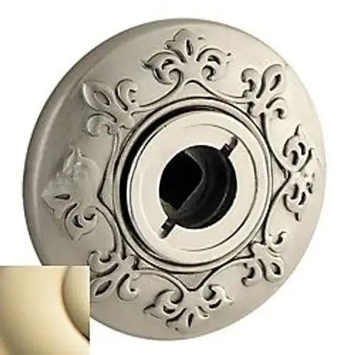 2" Single Dummy Rose Lifetime Brass Finish