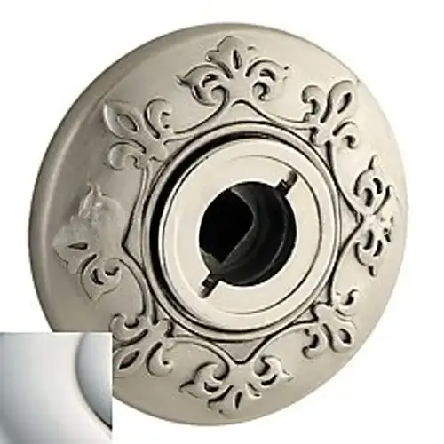 2" Single Dummy Rose Lifetime Bright Nickel Finish 2" Single Dummy Rose Lifetime Bright Nickel Finish