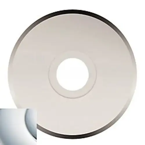 2-5/8" Contemporary Round Single Passage Rose Bright Chrome Finish 2-5/8" Contemporary Round Single Passage Rose Bright Chrome Finish