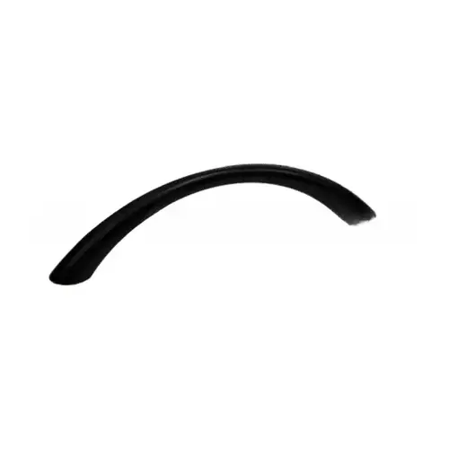 4-1/2" Bow Cabinet Pull with Narrow Middle 3-3/4" Center to Center Matte Black Finish