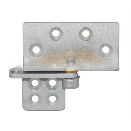Right Hand Reverse 3/4" Offset Hinge Reinforcing Pivot Satin Chrome Finish Right Hand Reverse 3/4" Offset Hinge Reinforcing Pivot Satin Chrome Finish