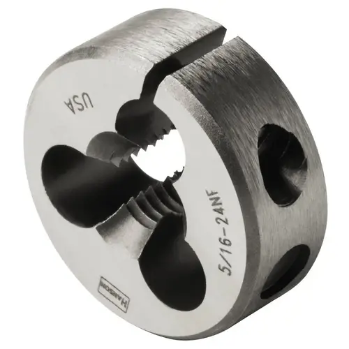 HANSON Fractional Die, 5/16-24 Thread, NF Thread, HCS HANSON Fractional Die, 5/16-24 Thread, NF Thread, HCS