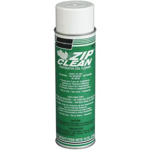 Zip-Clean Coil Cleaner, 18 oz - No Rinse Required Zip-Clean Coil Cleaner, 18 oz - No Rinse Required