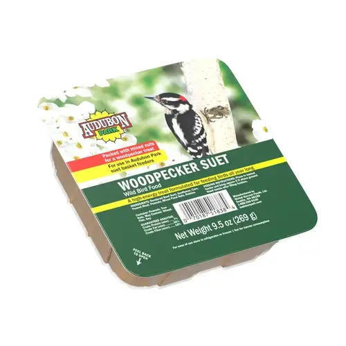 AUDUBON SUET - WOODPECKER ASCW-13769 .5937# (.02) - pack of 12 AUDUBON SUET - WOODPECKER ASCW-13769 .5937# (.02) - pack of 12