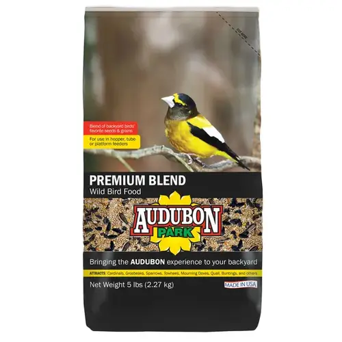 AUDUBON PREMIUM BLEND AWBP-12225 5 Lb Bag (.14) AUDUBON PREMIUM BLEND AWBP-12225 5 Lb Bag (.14)