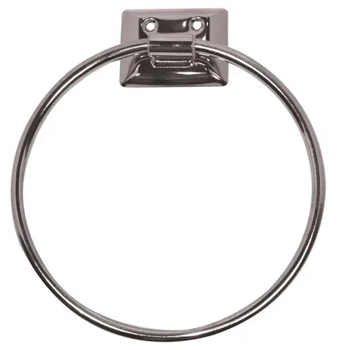 Towel Ring Chrome Silver Metal Chrome