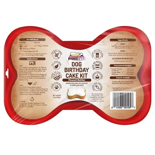 Treats Peanut Butter For Dogs 9 oz