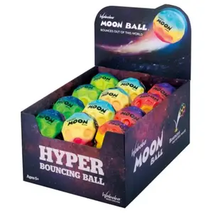 Waboba 327C99A-XCP24 Bouncing Ball Gradient Moon - pack of 24