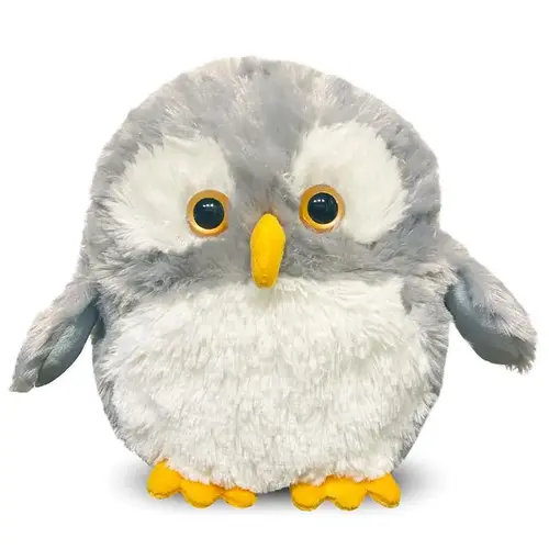 Stuffed Animal Owl Plush Gray/White Gray/White Stuffed Animal Owl Plush Gray/White Gray/White