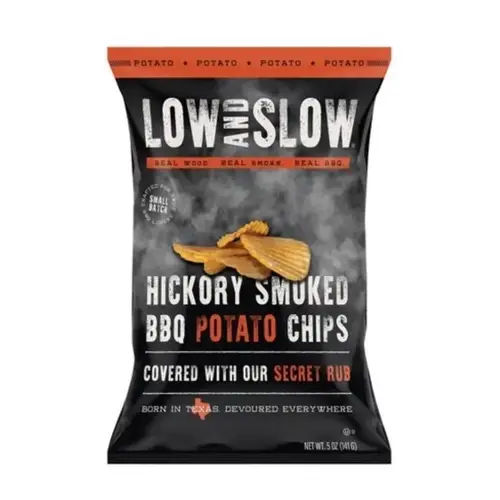 Potato Chips Hickory Smoked BBQ 5 oz Bagged Potato Chips Hickory Smoked BBQ 5 oz Bagged