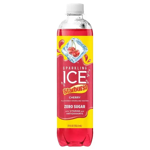 Carbonated Water Starburst Cherry 17 oz Carbonated Water Starburst Cherry 17 oz
