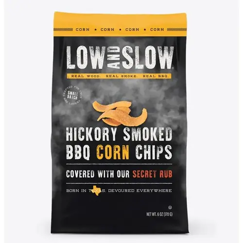 Chips Hickory Smoked BBQ 6 oz Bagged - pack of 6 Chips Hickory Smoked BBQ 6 oz Bagged - pack of 6