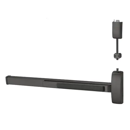 Exit Device Dark Oxidized Statuary Bronze Clear Coated Exit Device Dark Oxidized Statuary Bronze Clear Coated