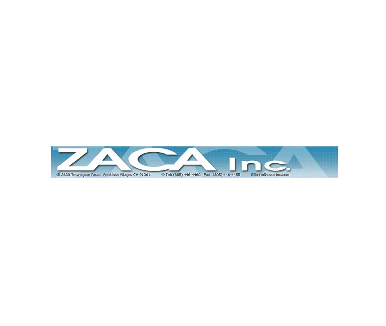 Brand logo for Zaca Inc