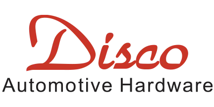 Brand logo for Disco Automotive Hardware