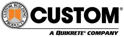Brand logo for Custom Building Products
