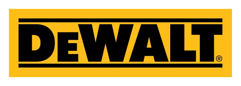 Brand logo for Dewalt