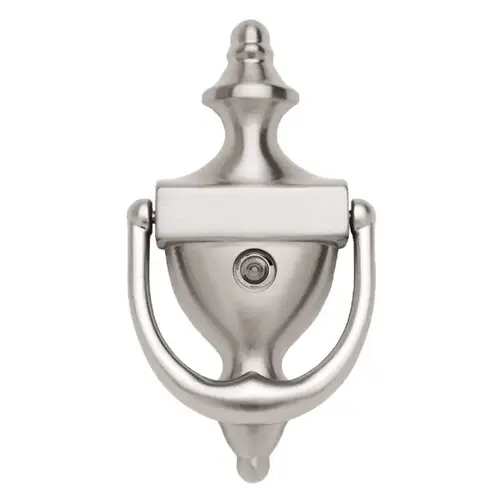 Door Knocker Lifetime Bright Nickel Finish Door Knocker Lifetime Bright Nickel Finish