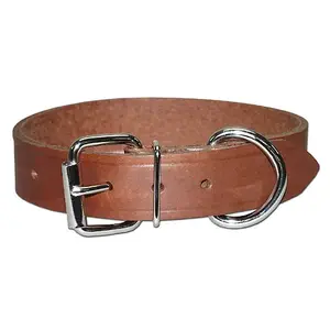 Omnipet 100-23 Leather Hunting Bully Collar 1" x 23"