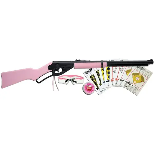 BB Rifle - Pink Carbine Model 1998 Spring-Lever BB Rifle - Pink Carbine Model 1998 Spring-Lever