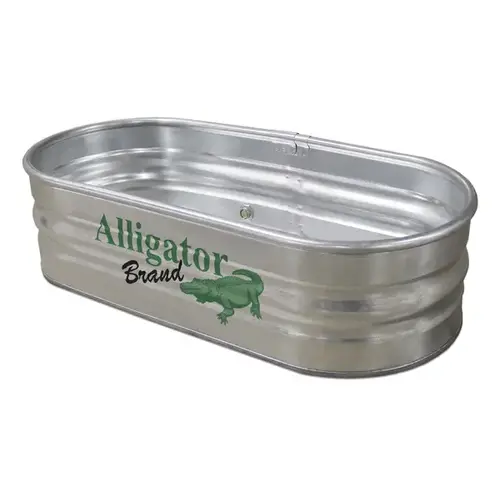 Stock Tank Galvanized RE214 Round-End 2x1x4 48-Gallon Stock Tank Galvanized RE214 Round-End 2x1x4 48-Gallon