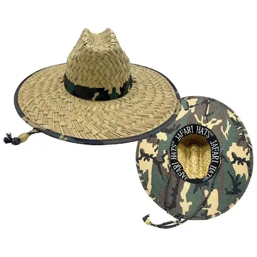 Jafari Camouflage Lifeguard Hat w/ 5 in. Brim Jafari Camouflage Lifeguard Hat w/ 5 in. Brim