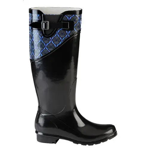 Ranger Classic Tall Womens Boot - Size 10 Black/Blue Victorian Pair Ranger Classic Tall Womens Boot - Size 10 Black/Blue Victorian Pair