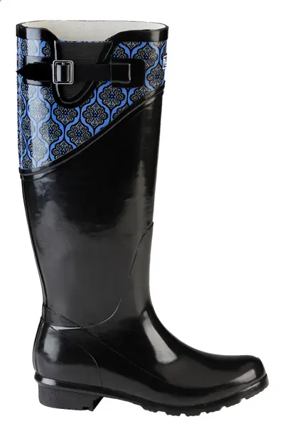 Rocky Brands Inc Ranger Classic Tall Womens Boot - Size 10 Black/Blue Victorian Pair PC103V