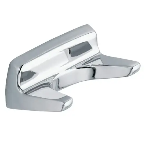 Contemporary Double Robe Hook Bright Chrome Finish