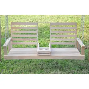 Beecham Swing 55556 5 ft Oak Cup Holder Swing