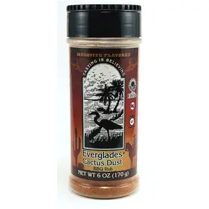Everglades Foods Inc 08230255-XCP6 Everglades Cactus Dust BBQ Rub Seasoning 6-oz - pack of 6