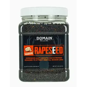 Domain Outdoor LLC DRPS Rapeseed Domain Annual Pounder - 1 pound - Covers 1/6 Acres