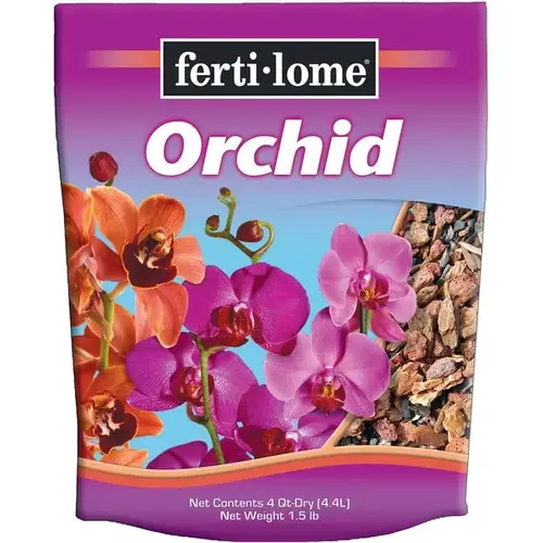 Fertilome Orchid Mix - 4 Quarts - pack of 12 Fertilome Orchid Mix - 4 Quarts - pack of 12