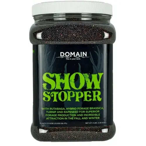 Show Stopper Annual Deer Mix - 3 pounds - Covers 1/2 Acres Show Stopper Annual Deer Mix - 3 pounds - Covers 1/2 Acres