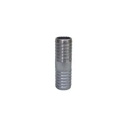 1/2 In. x 1/2 In. Barb Insert Galvanized Coupling