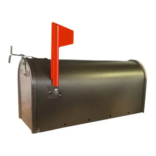 Fulton Standard Textured Galvanized Steel Mailbox - Brown Fulton Standard Textured Galvanized Steel Mailbox - Brown