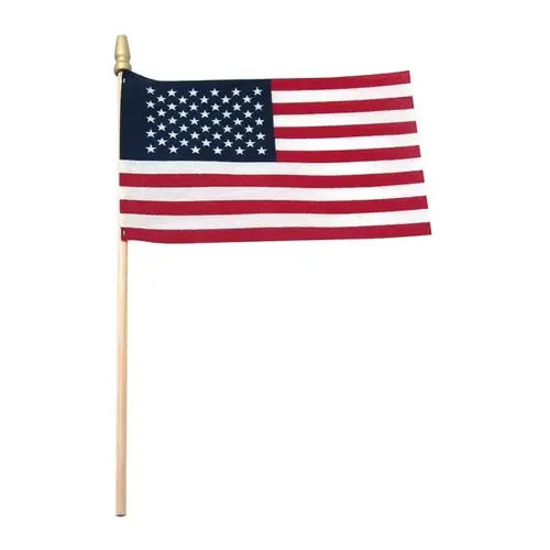 Economy 4" x 6" U.S. Stick Flag Display