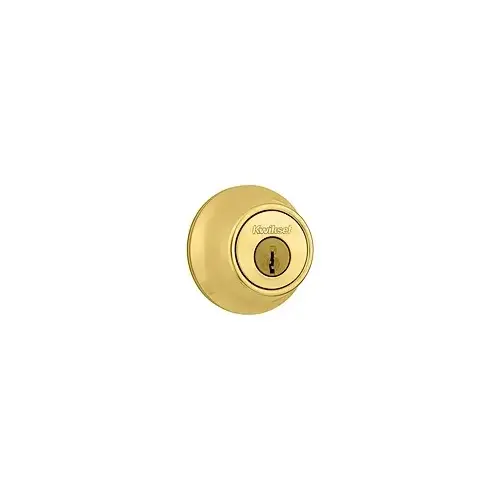 Kwikset 665 Double Cylinder Deadbolt from the 660 Series Polished Brass Keyed 6 Alike Kwikset 665 Double Cylinder Deadbolt from the 660 Series Polished Brass Keyed 6 Alike