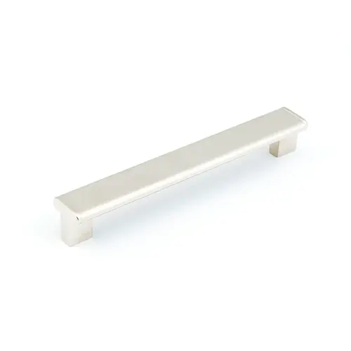 224mm Center to Center Tenor Cabinet Pull Satin Nickel Finish 224mm Center to Center Tenor Cabinet Pull Satin Nickel Finish