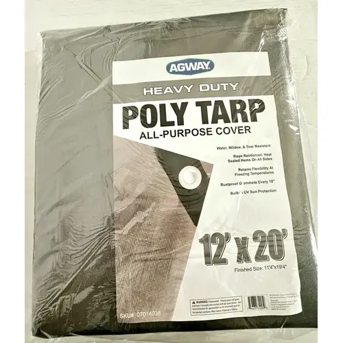 HEAVY DUTY TARP 12 ftX20 ft